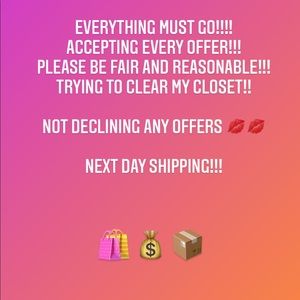 Everything Clearing the closet